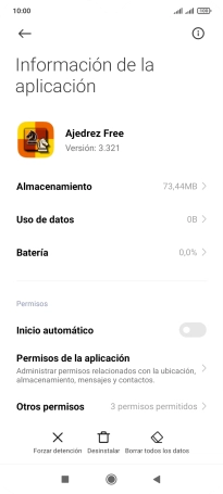Pulsa la tecla de inicio para terminar y regresar a la pantalla de inicio. Pulsa la tecla de inicio para terminar y regresar a la pantalla de inicio.