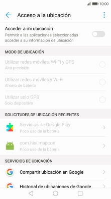 Pulsa el indicador para activar o desactivar la función. Pulsa el indicador para activar o desactivar la función.