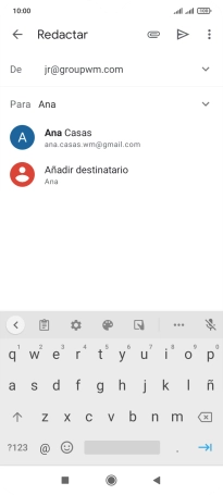 Pulsa el contacto deseado. Pulsa el contacto deseado.