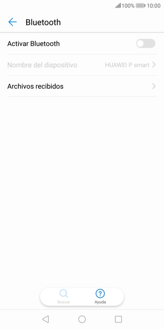 Pulsa el indicador junto a 