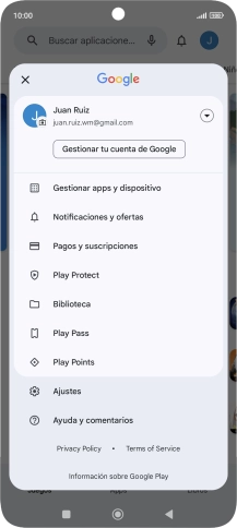Pulsa Gestionar apps y dispositivo. Pulsa Gestionar apps y dispositivo.