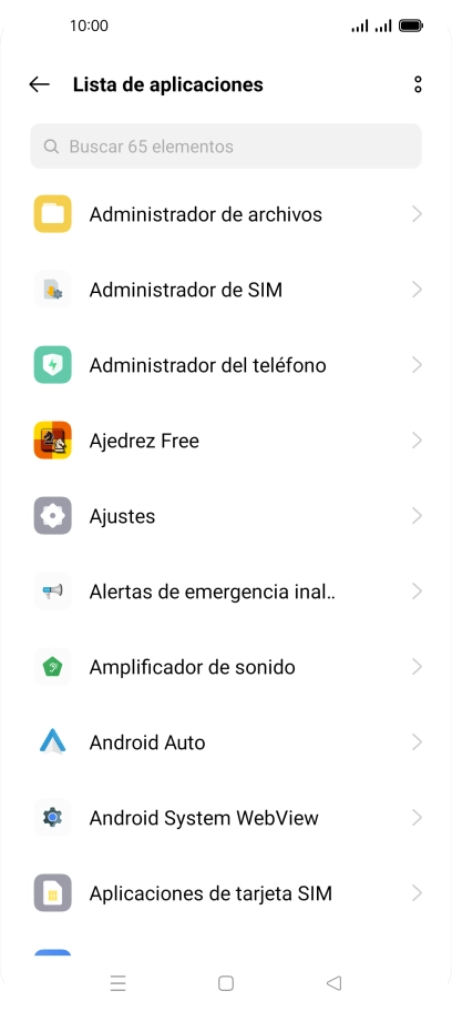 Pulsa la app deseada. Pulsa la app deseada.