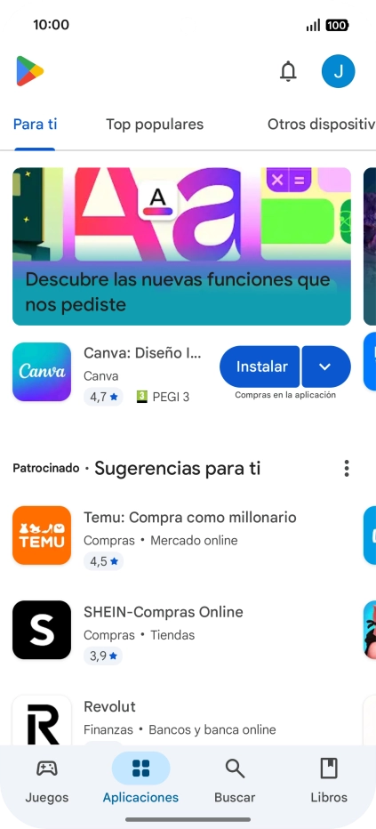 Pulsa Buscar. Pulsa Buscar.
