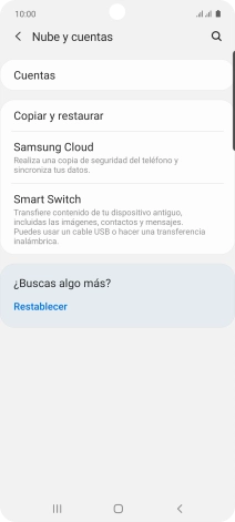 Pulsa Cuentas.