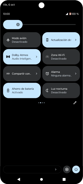 Pulsa la tecla de inicio para terminar y regresar a la pantalla de inicio. Pulsa la tecla de inicio para terminar y regresar a la pantalla de inicio.