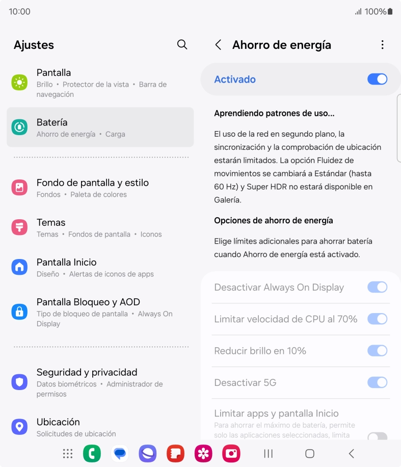 Pulsa la tecla de inicio para terminar y regresar a la pantalla de inicio. Pulsa la tecla de inicio para terminar y regresar a la pantalla de inicio.