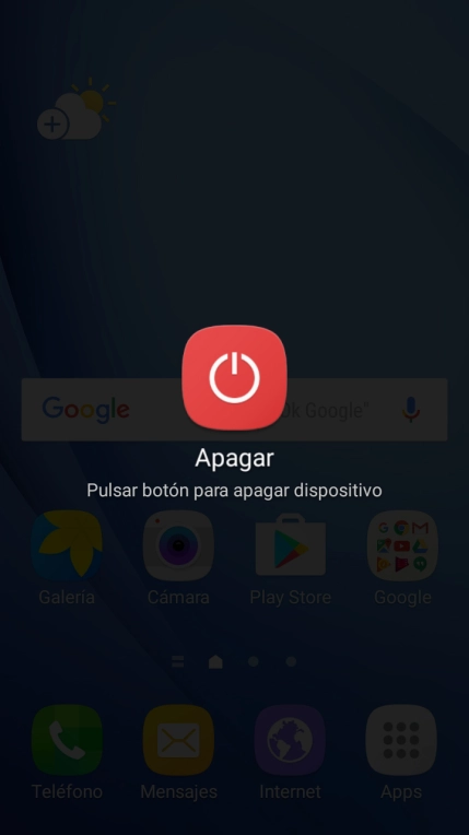 Pulsa Apagar.