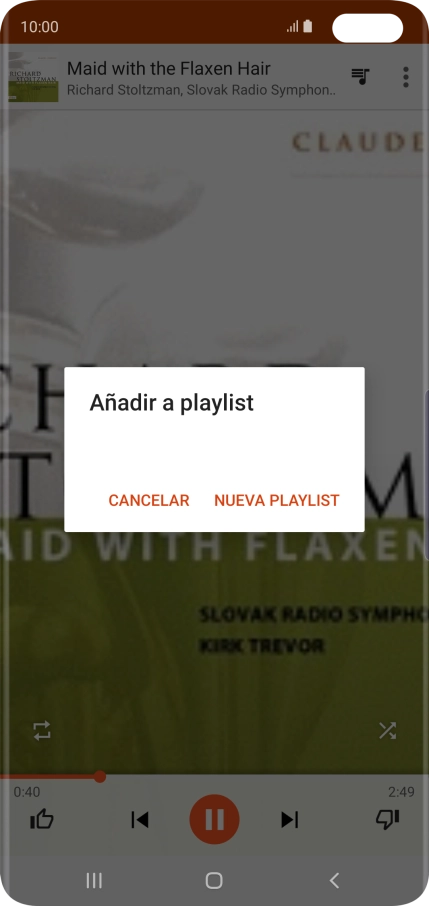 Pulsa NUEVA PLAYLIST. Pulsa NUEVA PLAYLIST.