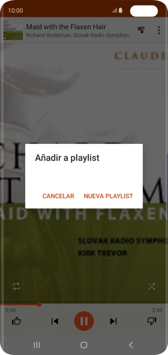Pulsa NUEVA PLAYLIST. Pulsa NUEVA PLAYLIST.