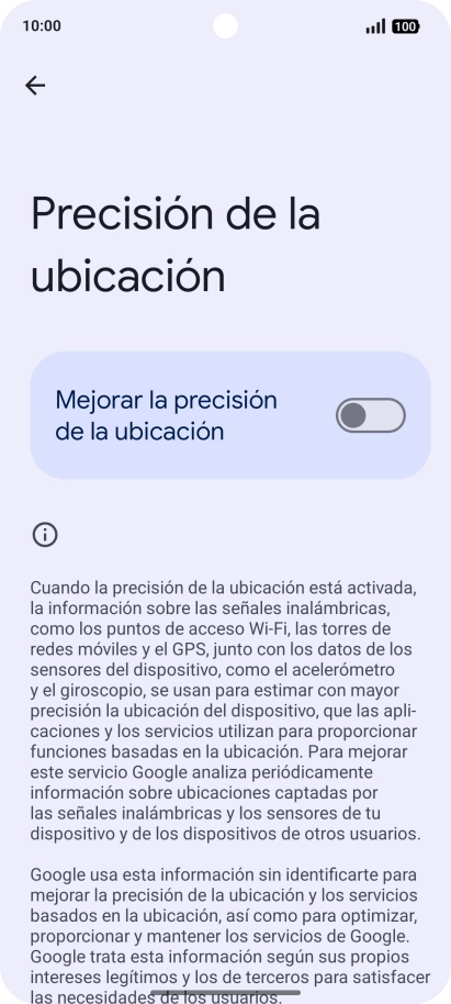 Si pulsas el indicador junto a Si pulsas el indicador junto a