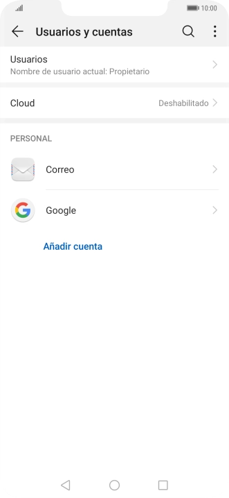 Pulsa el icono de menú. Pulsa el icono de menú.