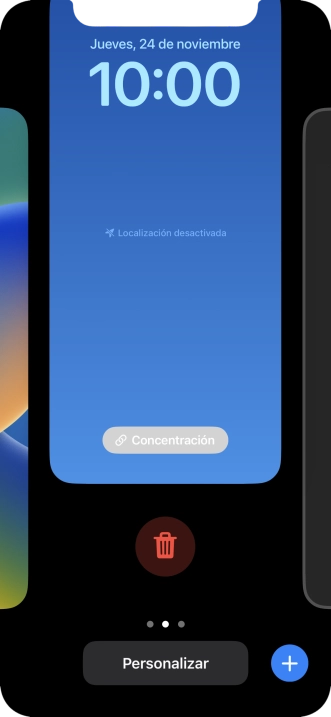Pulsa el icono de eliminar. Pulsa el icono de eliminar.