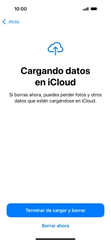 Pulsa el ajuste deseado. Pulsa el ajuste deseado.