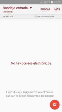 Si aparece en la pantalla esta imagen, tu cuenta de correo electrónico ha sido reconocida y configurada automáticamente. Sigue las indicaciones de la pantalla para introducir más información y terminar la configuración. Si aparece en la pantalla esta imagen, tu cuenta de correo electrónico ha sido reconocida y configurada automáticamente. Sigue las indicaciones de la pantalla para introducir más información y terminar la configuración.