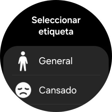 Pulsa el ajuste deseado. Pulsa el ajuste deseado.