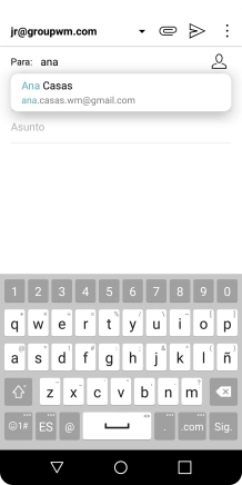 Pulsa el contacto deseado. Pulsa el contacto deseado.