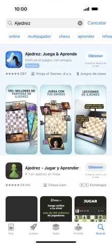Pulsa la app deseada. Pulsa la app deseada.