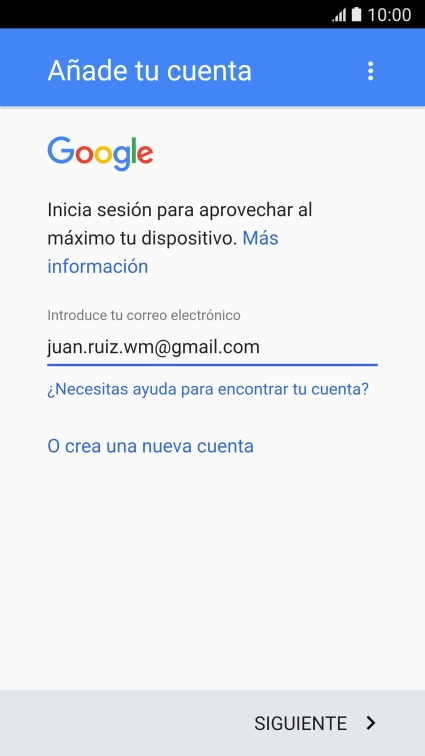 Pulsa SIGUIENTE. Pulsa SIGUIENTE.
