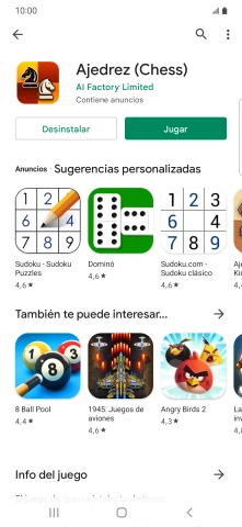 Pulsa la tecla de inicio para terminar y regresar a la pantalla de inicio. Pulsa la tecla de inicio para terminar y regresar a la pantalla de inicio.