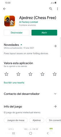 Pulsa Desinstalar. Pulsa Desinstalar.