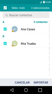 Pulsa IMPORTAR. Pulsa IMPORTAR.