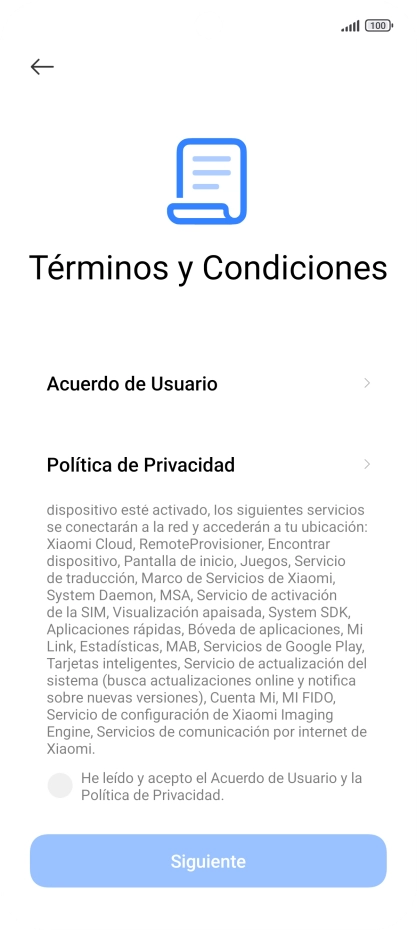 Pulsa en el campo para aceptar los términos y condiciones. Pulsa en el campo para aceptar los términos y condiciones.