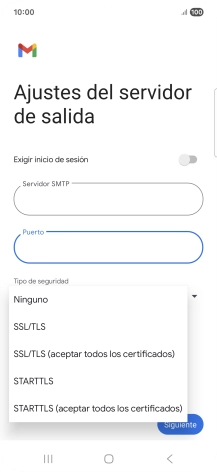Pulsa SSL/TLS.