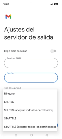Pulsa SSL/TLS.