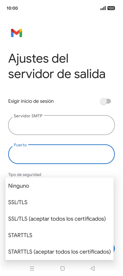 Pulsa SSL/TLS.