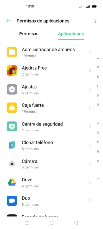Pulsa la app deseada. Pulsa la app deseada.