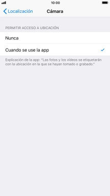 Pulsa el ajuste deseado para activar o desactivar la función. Pulsa el ajuste deseado para activar o desactivar la función.