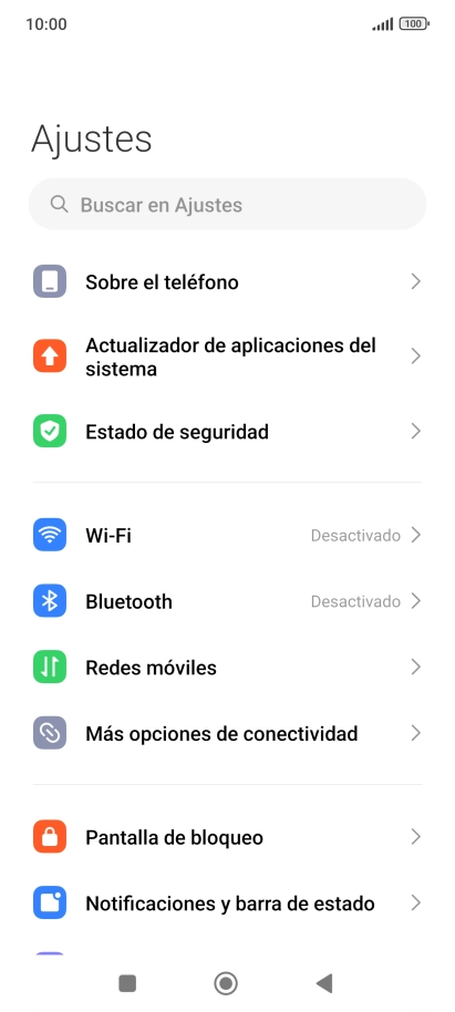 Pulsa Más opciones de conectividad. Pulsa Más opciones de conectividad.