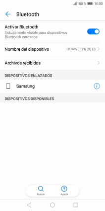 Pulsa la tecla de inicio para terminar y regresar a la pantalla de inicio.