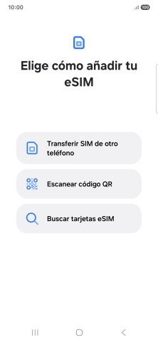 Pulsa Escanear código QR.