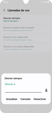Pulsa Desactivar. Pulsa Desactivar.