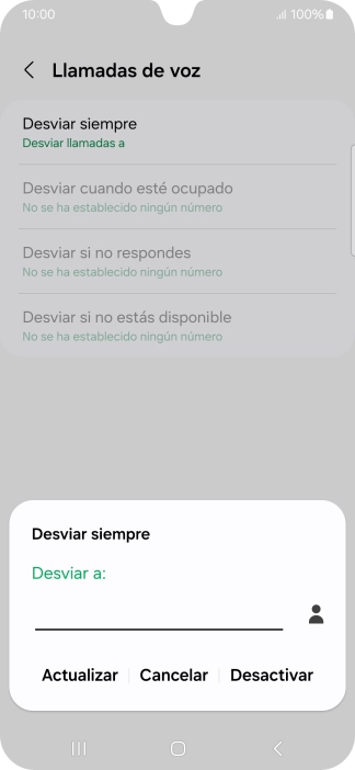 Pulsa Desactivar. Pulsa Desactivar.