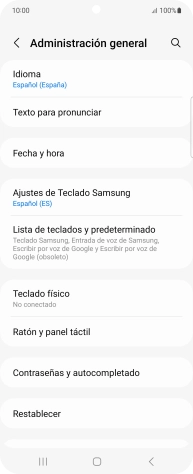 Pulsa Fecha y hora. Pulsa Fecha y hora.