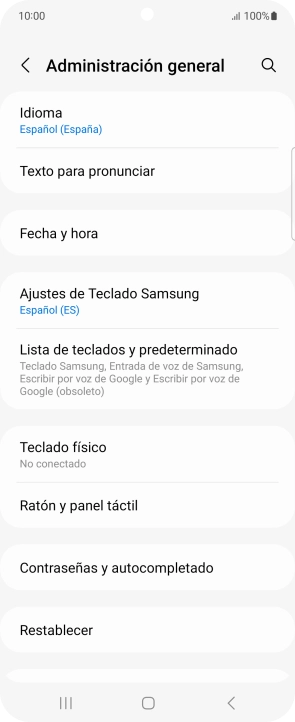 Pulsa Fecha y hora. Pulsa Fecha y hora.