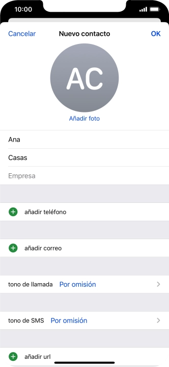 Pulsa añadir teléfono. Pulsa añadir teléfono.