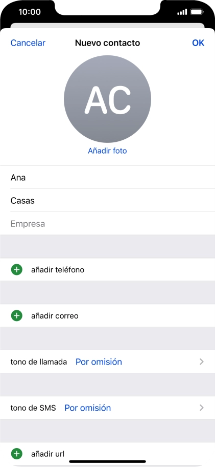 Pulsa añadir teléfono. Pulsa añadir teléfono.