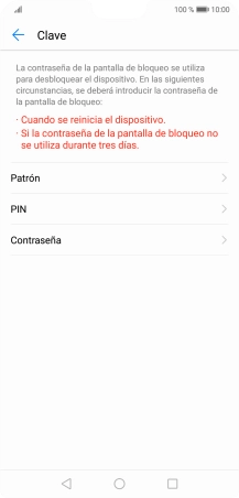 Pulsa el código de seguridad deseado y sigue las indicaciones de la pantalla para crear un código de seguridad del teléfono adicional. Pulsa el código de seguridad deseado y sigue las indicaciones de la pantalla para crear un código de seguridad del teléfono adicional.