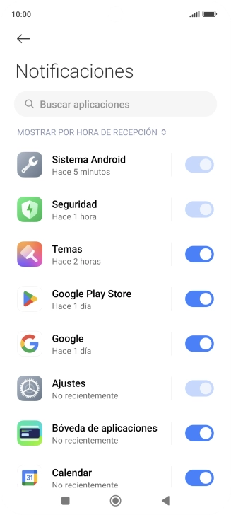 Pulsa la app deseada. Pulsa la app deseada.