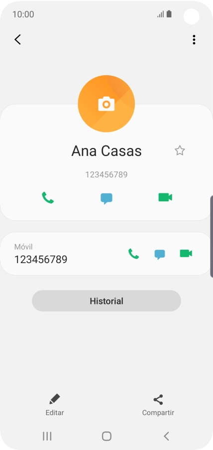 Pulsa la tecla de inicio para terminar y regresar a la pantalla de inicio. Pulsa la tecla de inicio para terminar y regresar a la pantalla de inicio.