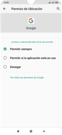 Pulsa el ajuste deseado. Pulsa el ajuste deseado.