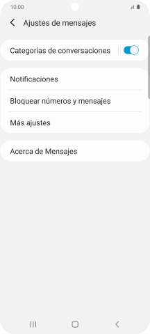 Pulsa Más ajustes. Pulsa Más ajustes.