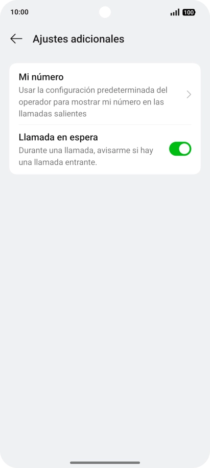 Pulsa el indicador junto a 