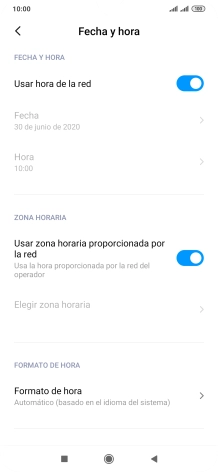 Pulsa la tecla de inicio para terminar y regresar a la pantalla de inicio. Pulsa la tecla de inicio para terminar y regresar a la pantalla de inicio.