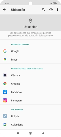 Pulsa la app deseada. Pulsa la app deseada.