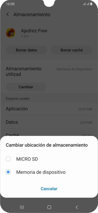 Pulsa el nombre de la tarjeta de memoria. Pulsa el nombre de la tarjeta de memoria.