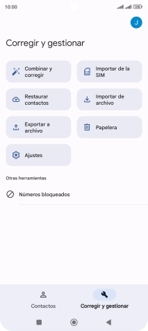 Pulsa Importar de la SIM. Pulsa Importar de la SIM.